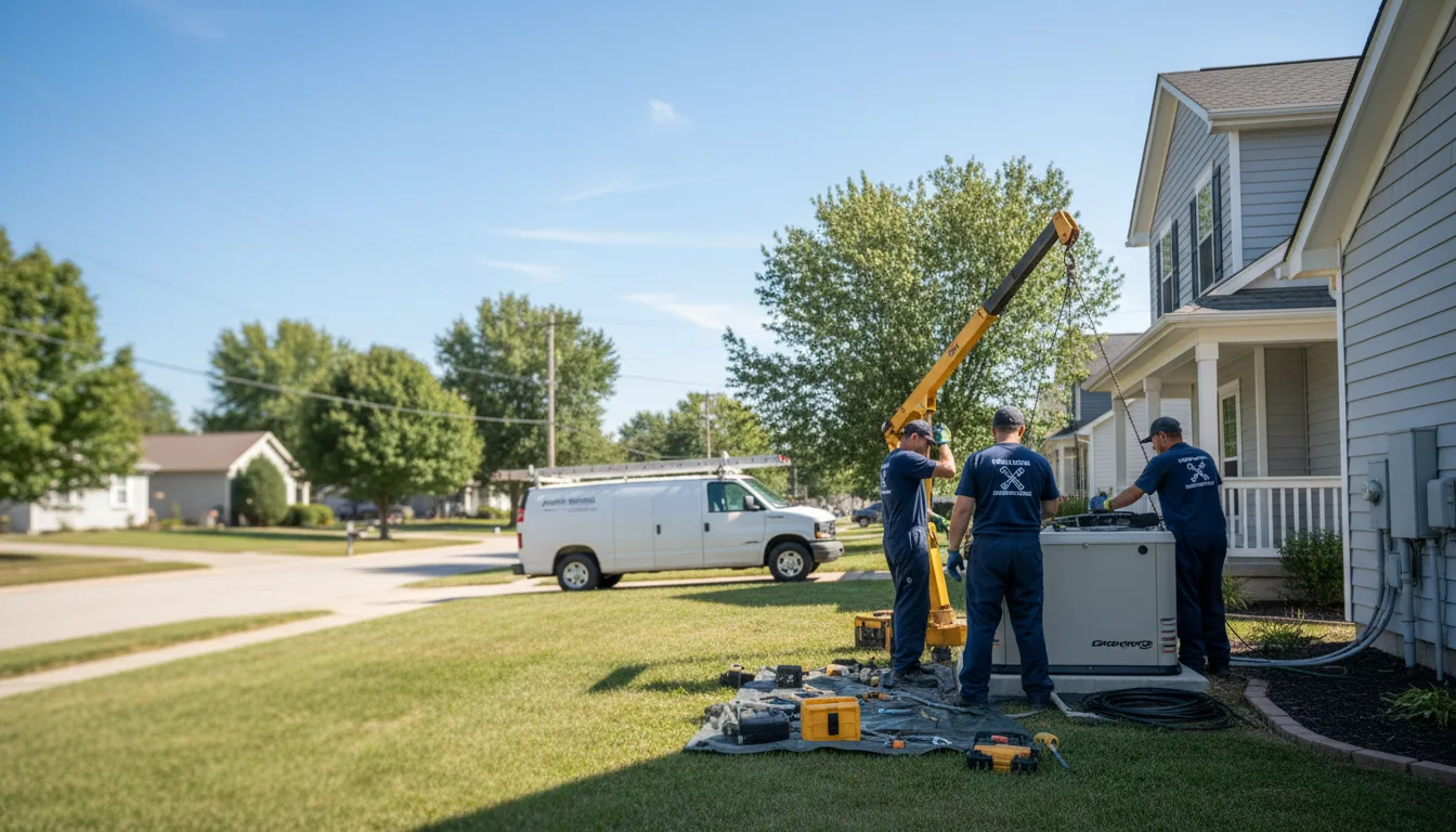Generator Installation in Scipio, IN near me